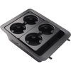 22860866 Center Console Tray Set with Cupholder Inserts for 2007-2014 Chevy/GMC GMT900 Trucks, Suburban, Tahoe, Yukon