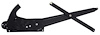 23200C Door Window Regulator for 1968 Ford Mustang, Mercury Cougar [Right/Passenger Side] - image 1