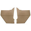 2340407 1964-66 Ford Mustang, Coupe/Fastback, Kick Panels, Parchment