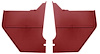 2340429 1964-66 Ford Mustang, Coupe/Fastback, Kick Panels, 1966 Dark Red