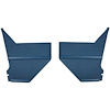 2340703 1967-68 Ford Mustang, Coupe/Fastback, Kick Panels, Light Blue/Medium Blue