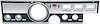2496389 Instrument Cluster Dash Bezel-1965 Dodge Dart - image 1