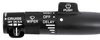 25075752 Turn Signal/Combination Switch Lever Fits Select 1984-1990 GM Models w/Cruise, w/Pulse Wipers [Black Stem] - image 4