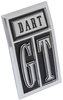 "DART GT" Front Fender Emblem 1967 Dodge Dart - image 2