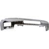 25883349 Front Bumper Face Bar; 2011-14 Chevrolet Silverado 2500HD, 3500; With Light Holes; With Center Air Intake Hole; Chrome - image 2