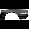27849R Quarter Panel Skin 1971-73 Mustang; Fastback; LH; EDP Coated - image 2