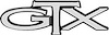 "GTX" Front Fender Emblem 1967 Plymouth GTX - image 1
