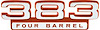 383 Four Barrel Fender Emblem 1967-1971 Dodge/Plymouth 383 4-bbl - image 1