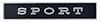 2785867 "SPORT" Front Fender Emblem 1968 Plymouth Satellite; Each - image 1