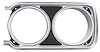 2786061 Headlamp Bezel-1968 Plymouth; Belvedere, Road Runner, Satellite, GTX; LH Driver Side - image 1
