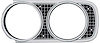 2786071 1968 Dodge Coronet, Super Bee, 440, Headlamp Bezel, LH Driver Side - image 1