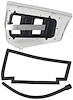 278C28A Quarter Vent Door 1967-68 Mustang Fastback; Passenger Side - image 1