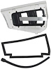 278C28B Quarter Vent Door 1967-68 Mustang Fastback; Drivers Side - image 1