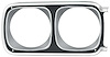 2898148 Headlamp Bezel-1969 Plymouth Sport Satellite, GTX; RH - image 1