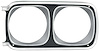 2898149 Headlamp Bezel-1969 Plymouth Sport Satellite, GTX; LH Driver Side - image 1
