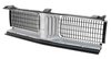 2898638 Center Grille Assembly 1969 Dodge Charger; Silver - image 2