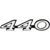 Fender Emblem Dodge 440 - image 1