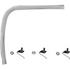 29078F 1969-70 Mustang; Quarter Extension Molding; With Hardware; LH, Driver Side - image 1