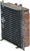 1965-71 Mopar B-Body W/O AC - Copper/Brass Heater Core (7-3/4" X 7-3/4" X 2") 5/8" Inlet/Outlet - image 2