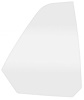 29710ERC Quarter Window Glass-1969 Mustang, Cougar; Clear; Coupe, Convertible; Passenger Side - image 1
