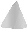 29710FLS Quarter Window Glass-1970 Mustang/Cougar; Smoke Gray Tint; LH - image 1
