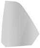 29710HLS Quarter Window Glass-1971-73 Mustang; Fastback; Smoke Gray Tint; LH - image 1