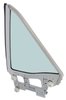 29959X 1967-68 Mustang Quarter Window Assembly Coupe w/ Tinted Glass - LH - image 3