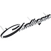 2998546 1970 Dodge Challenger, Grill Emblem, Challenger Script, Each - image 1