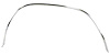 3004371 Wheel Opening Molding 1968-70 Charger; Rear; LH - image 1