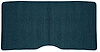 310008 1968 Camaro, Carpet;, For Rear Fold Down Seat,; Loop, Medium Blue - image 1