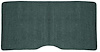 310030 1968 Firebird, Carpet;, For Rear Fold Down Seat,; Loop, Teal Blue - image 1