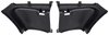 31112B Quarter Panel Trim Side and Upper Panel-1969-70 Mustang Fastback; 4-Piece Set; Black - image 3