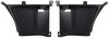 31112B Quarter Panel Trim Side and Upper Panel-1969-70 Mustang Fastback; 4-Piece Set; Black - image 4