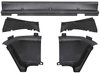 31112C Rear Inner Quarter Trim Panel Set-1965-66 Mustang Fastback; 5 Piece Corner Set - image 2