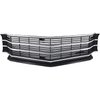 3290004 Grille with 4 Horizontal Moldings for 1972 Chevy Chevelle, Malibu, El Camino, Sprint - image 1