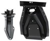 3438E Complete Inner Shock Tower 1967-68 Mustang, Cougar; Passenger Side - image 4