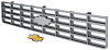 343981 1975-76 Chevy Pickup, Blazer, Suburban, Grill Assembly, w/ Bow Tie Emblem, Argent Gray - image 1