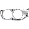 3442018 Headlamp Bezel-1971-72 Plymouth B-Body; 2 Door, Hardtop; Silver/Black; Passenger Side - image 3