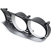 3442019 Headlamp Bezel-1971-72 Plymouth B-Body; 2 Door, Hardtop; Silver/Black; LH - image 1