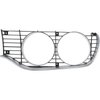 3442019 Headlamp Bezel-1971-72 Plymouth B-Body; 2 Door, Hardtop; Silver/Black; LH - image 3