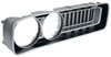 3442378 Front Grill 1971 Dodge Charger; Black/Silver; RH Passenger Side - image 2