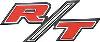 3444609 "R/T" Rear Panel Emblem 1970 Dodge Coronet; Mopar Licensed; OER - image 1