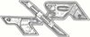 3444609 "R/T" Rear Panel Emblem 1970 Dodge Coronet; Mopar Licensed; OER - image 2