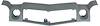 347568 Front Header Panel for 1974-1977 Camaro - image 1