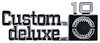 349682 CUSTOM DELUXE 10 Front Fender Emblem for 1975-1980 Chevy Trucks, Suburban