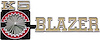 349697 Front Fender Emblem 1975-80 Chevrolet; K5 BLAZER; Each - image 1