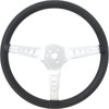 355431 15 Inch GT3 Classic Style Steering Wheel with Foam Grip and Polished Spokes - image 4