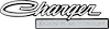 Trunk Lid Emblem 1971 Charger - image 1