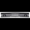 3573721 Front Grill Assembly 1970-72 Duster, Valiant, Scamp; Black Surround; with Silver Grill Bars - image 3