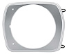 1973-74 Valiant, Duster, Scamp Headlamp Molding RH - image 1